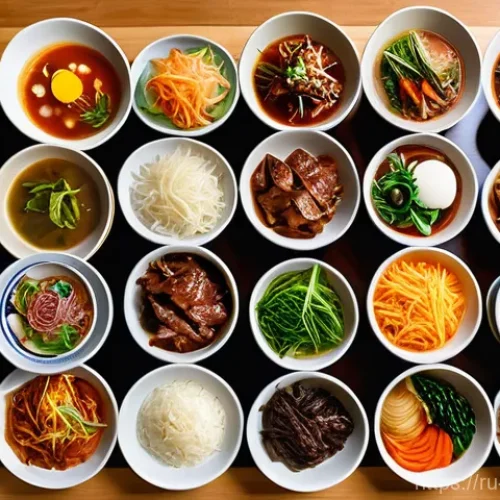 Home 14 스위스에서 한국 음식점 찾기 - **Prompt:** A vibrant, bustling Korean restaurant in a modern European city like Zurich or Geneva. T...
